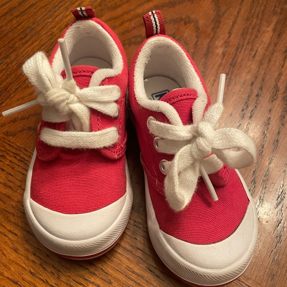 Toddler Size Keds. Red